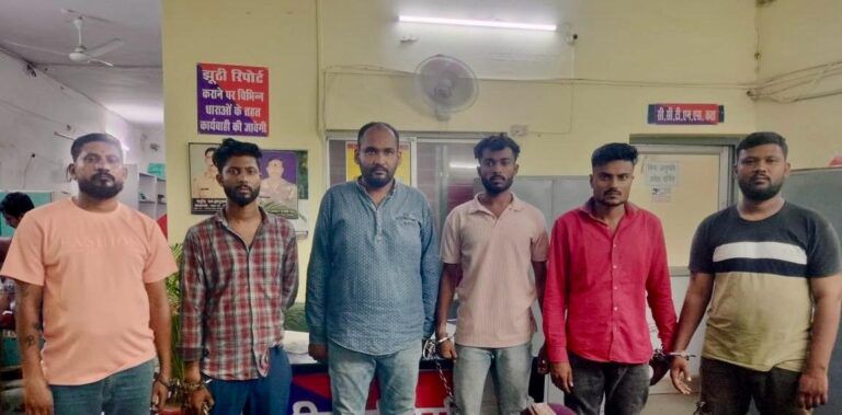 तिल्दा नेवरा मे गवाही पर दबाव डालने वाले हिस्ट्री शिटर सहित 6 आरोपी गिरफ्तार Img 20250819 Wa0030 768x3795696320154780144967 1