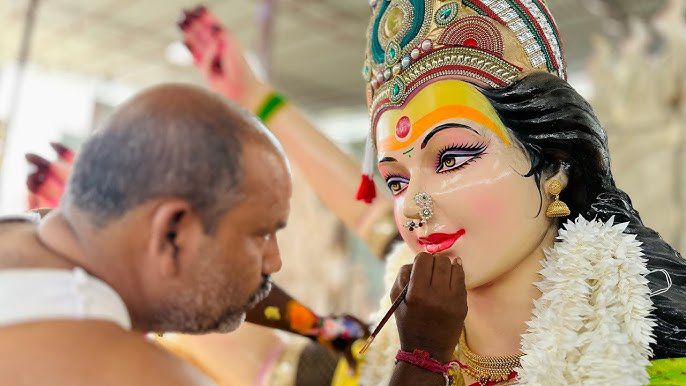 तिल्दा नेवरा में नवरात्रि की भक्ति में रंगा माहौल, 22 सितम्बर से गूंजेगा 'जय माता दी' Hq7206431186682145174124