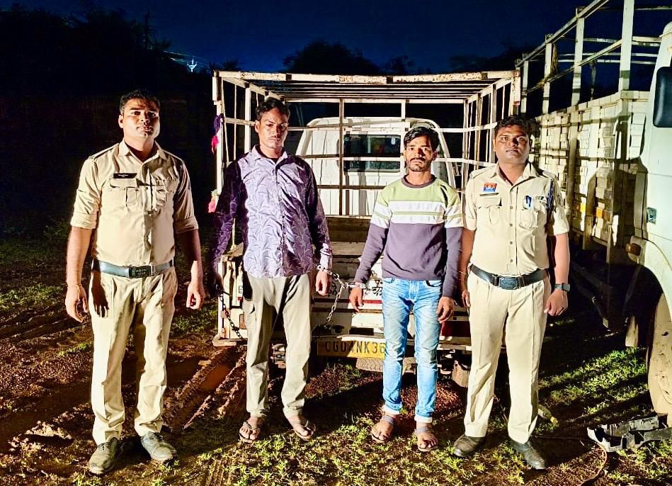 रायपुर पुलिस की सराहनीय कार्रवाई – रेलवे अंडर पासिंग से एम.एस. प्लेट चोरी के 2आरोपी चंद घंटों में गिरफ्तार Image Editor Output Image1793169738 17601842836571579099959996640513