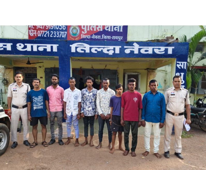 दीपावली पर्व में उपद्रव मचाने वाले 45 आरोपी जेल भेजे गए, 60 से अधिक व्यक्तियों पर बाउंड ओवर की कार्रवाई,तिल्दा पुलिस की सख्त कार्यवाही Image Editor Output Image2117474696 17614837841523017414099426304454