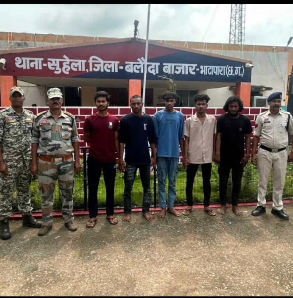 ग्राम सुहेला में मेला देखने आए युवक से लूटपाट एवं मारपीट, 5आरोपी गिरफ्तार Img 20251003 Wa00464775302832599772182 1004x1024