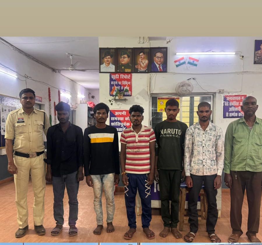 होली पर हुड़दंग करने वाले 9 असामाजिक तत्व गिरफ्तार, तिल्दा-नेवरा पुलिस की बड़ी कार्रवाई Image Editor Output Image 833251714 17727652992348303898497321393410